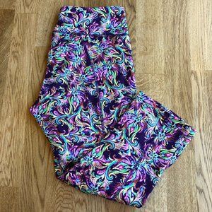 Lularoe Jade Workout Capri Cropped Leggings Size XS
